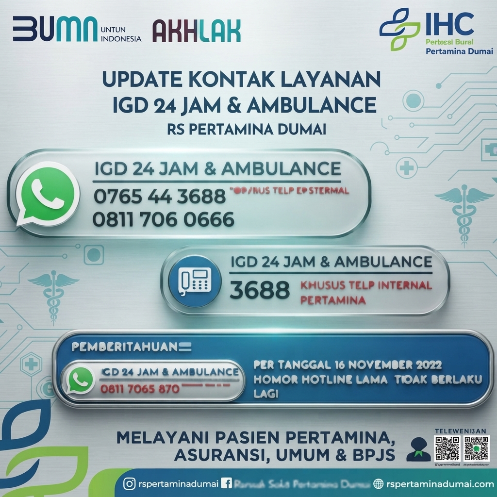 Layanan IGD RS PERTAMINA DUMAI