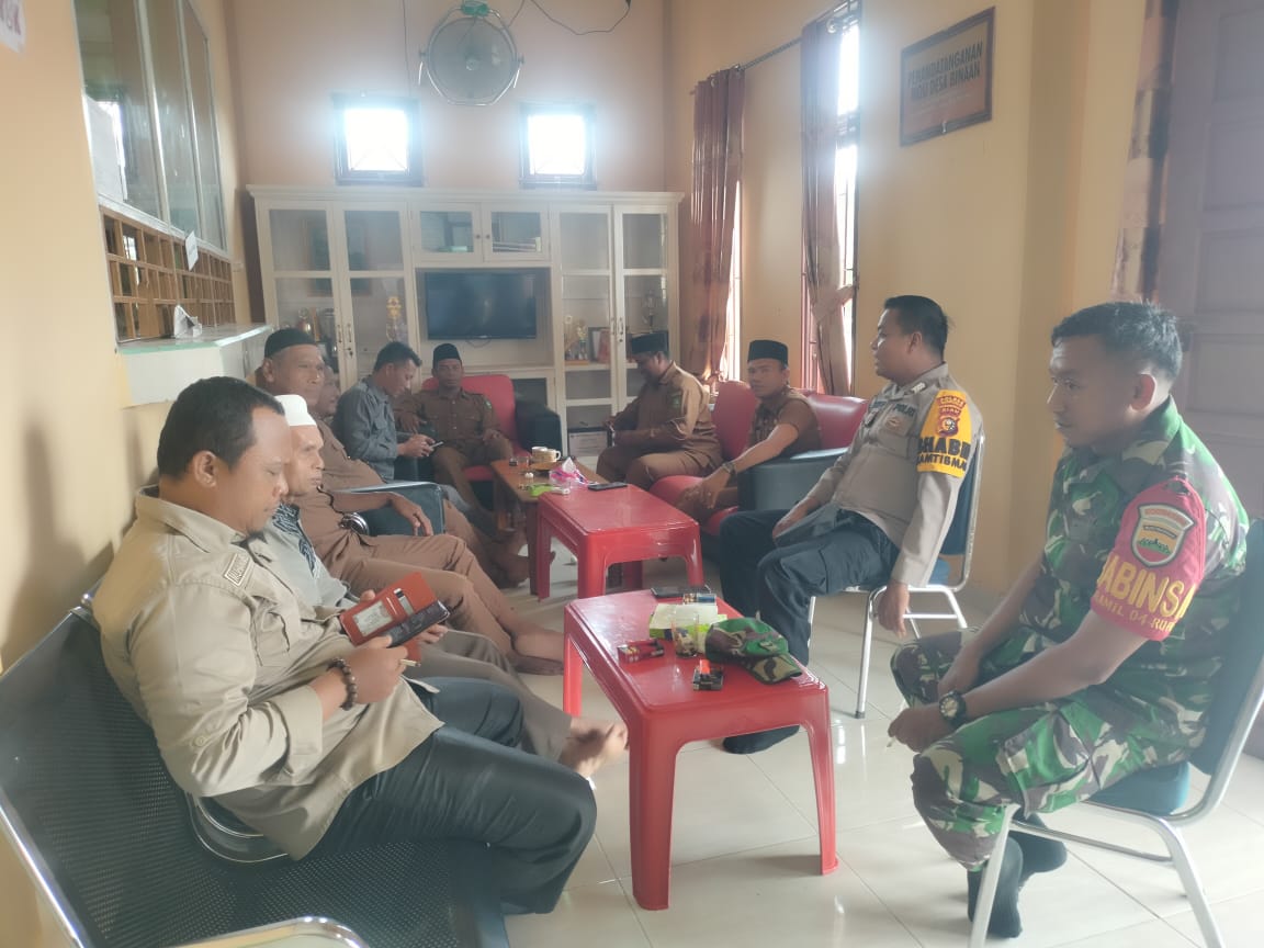 Polsek Rupat melalui Tiga Pilar terus tingkatkan kegiatan Coolling system Pemilu Damai