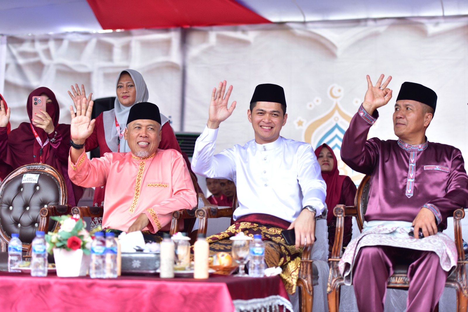 Wakil Ketua DPRD Bengkalis Hadiri Pelepasan Pawai Kafilah MTQ ke-43 Tingkat Provinsi Riau