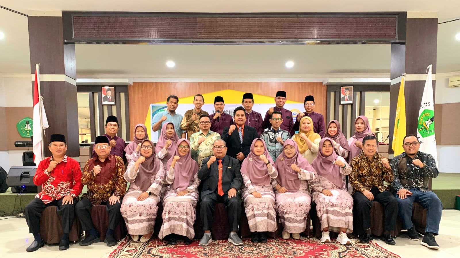 IKA FIA UNILAK Menghadiri  Yudisium 105 Mahasiswa FIA Unilak