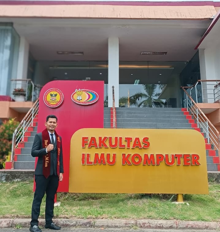 Borianto, S.Kom., M.Kom: Lulus Sidang Tesis Magister Teknik Informatika Konsentrasi Intelligence System di UPI YPTK Padang