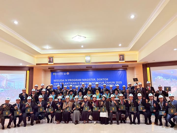 Dua Dosen ITB Riau Pesisir Resmi Dikukuhkan Sebagai Insinyur di Universitas Andalas