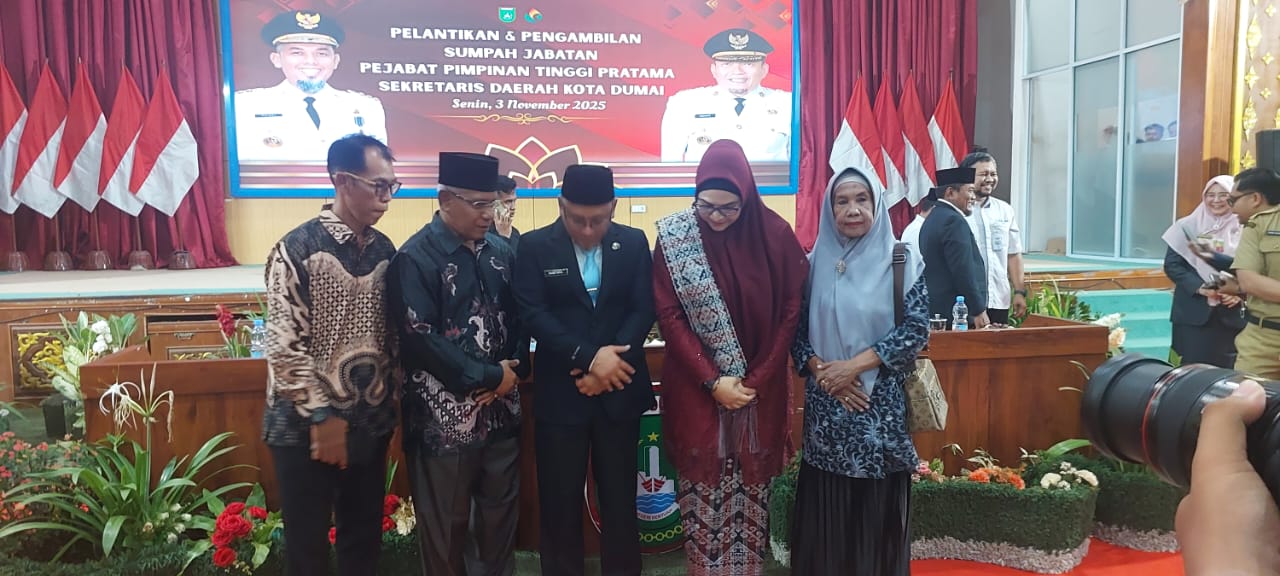 IKROHIL, HARIMAU ROKAN Dan Muslimah IKROHIL Ucapkan Selamat kepada SEKDA terpilih kota Dumai, FAHMI RIZAL, SSTP, M, Si