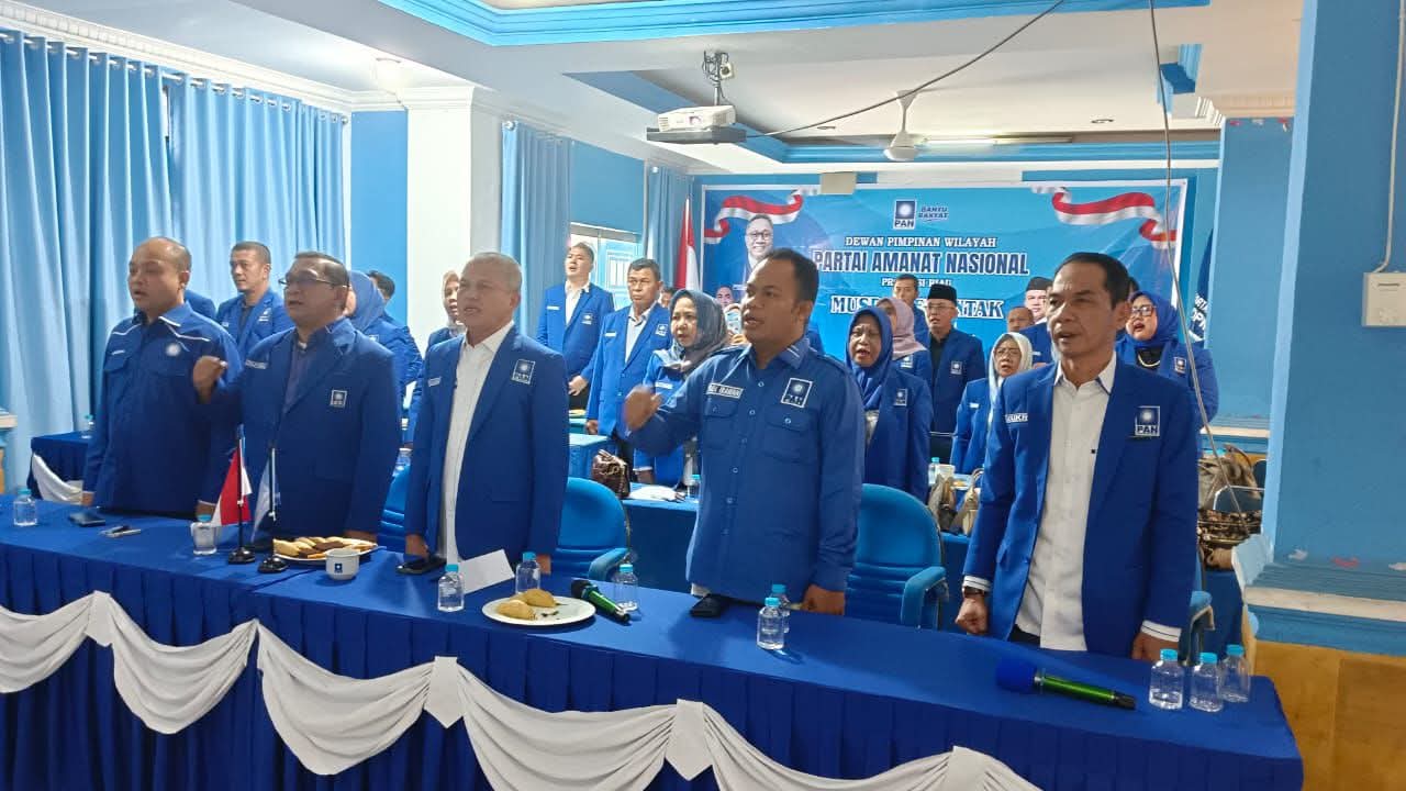 Musda Serentak PAN Riau 2025 Tetapkan 10 Ketua DPD, Sunaryo Resmi Pimpin PAN Kota Dumai