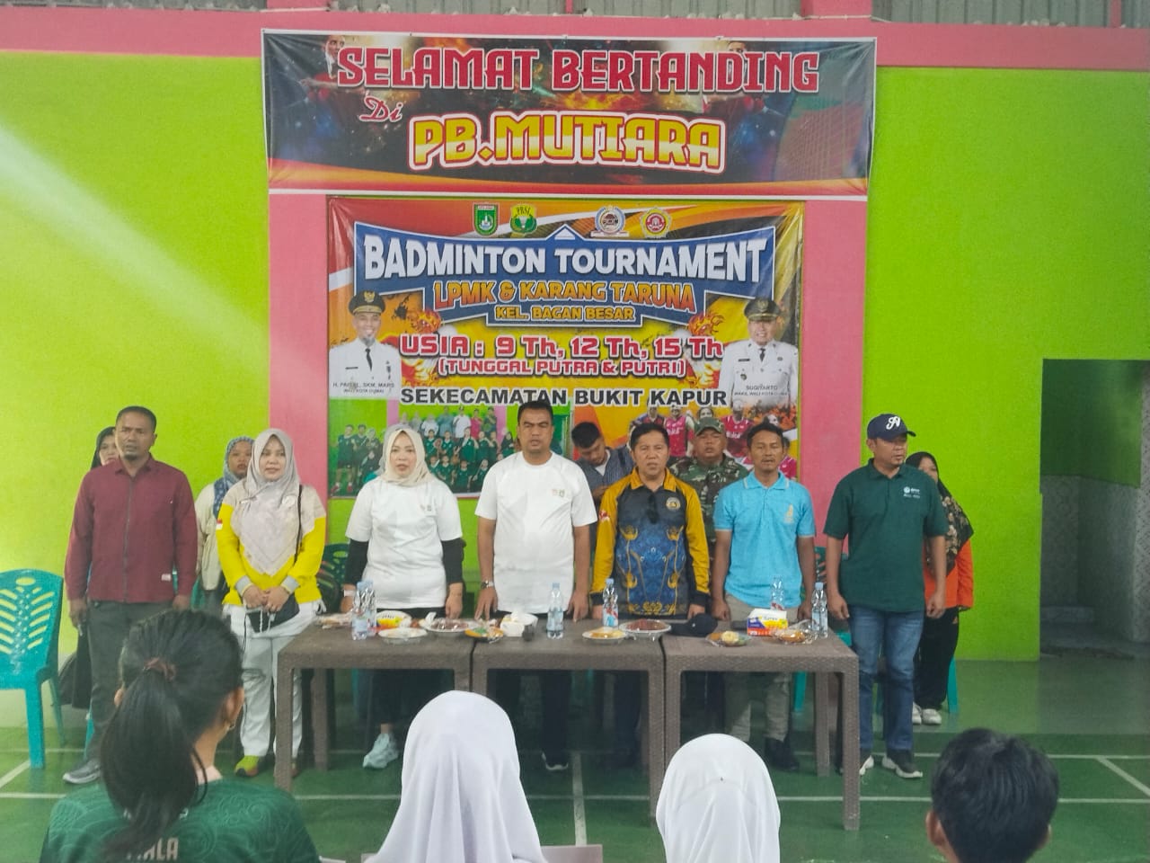 Turnamen Vol Ball LPMK Cup dan Karang Taruna Cup Bagan Besar Resmi di Buka