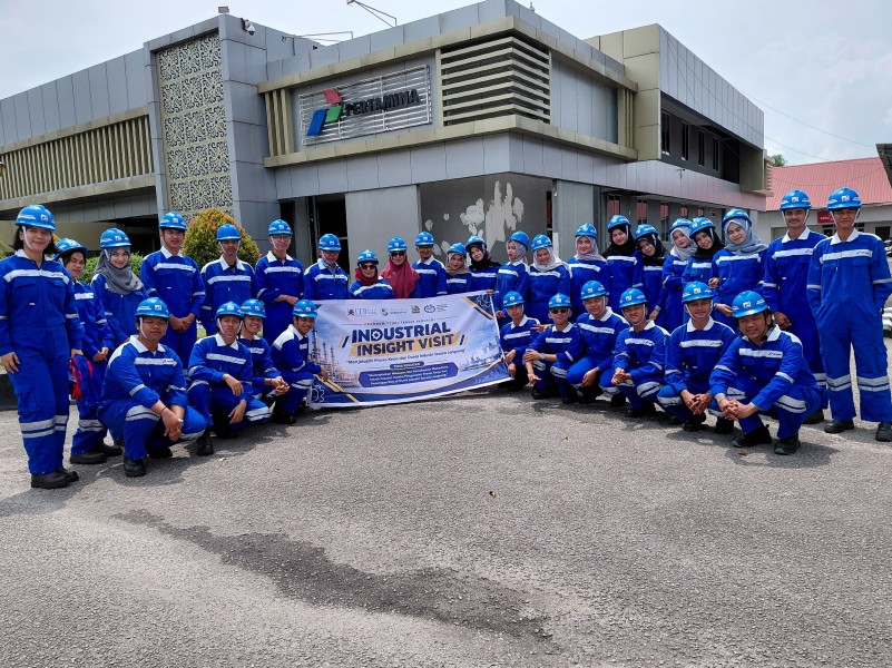 Sinergi Akademis dan Industri: HMTI - ITB Riau Pesisir Pelajari Sistem Pemeliharaan Kilang Pertamina Dumai