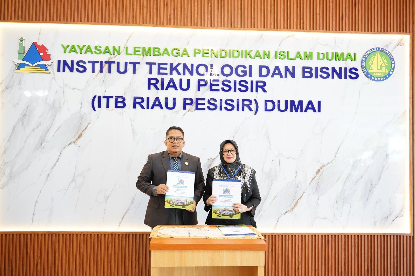 ITB RIAU PESISIR Teken MoU dengan Beberapa PTS di Lingkungan APTISI RIAU