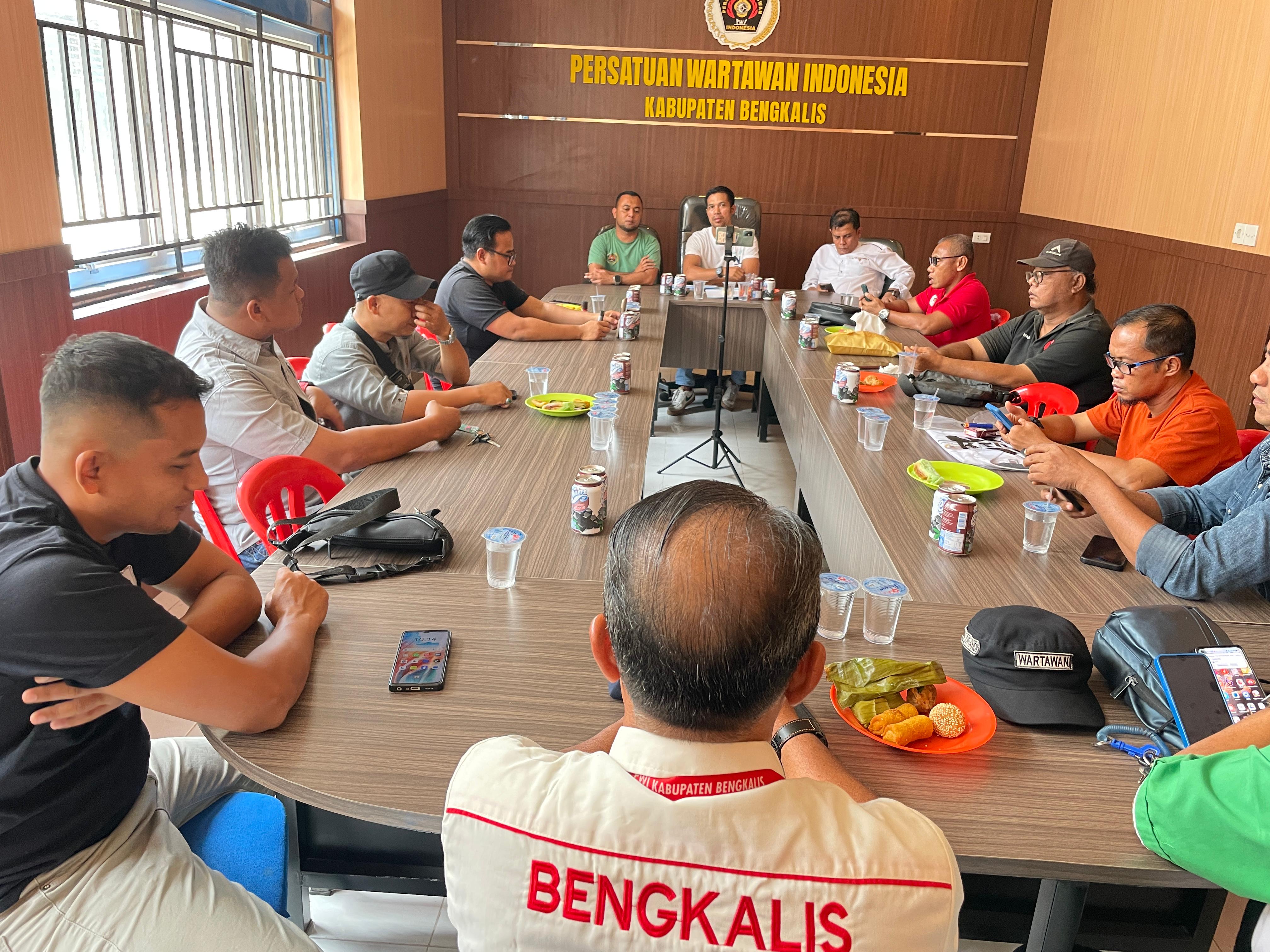 PWI Bengkalis Dukung Penuh MTQ Riau dan Evaluasi Keanggotaan dalam Rapat Pleno