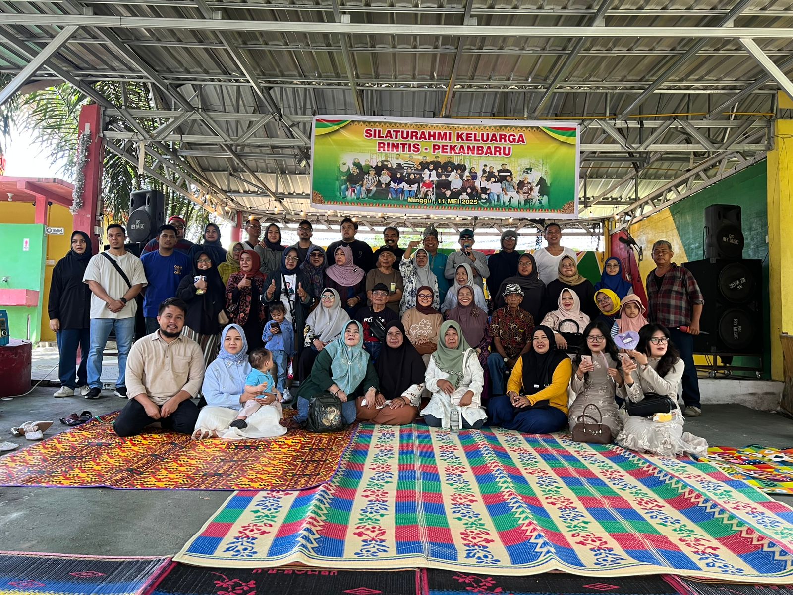 Keluarga Besar Daerah Rintis Kota Pekanbaru mengelar Acara Silaturahmi